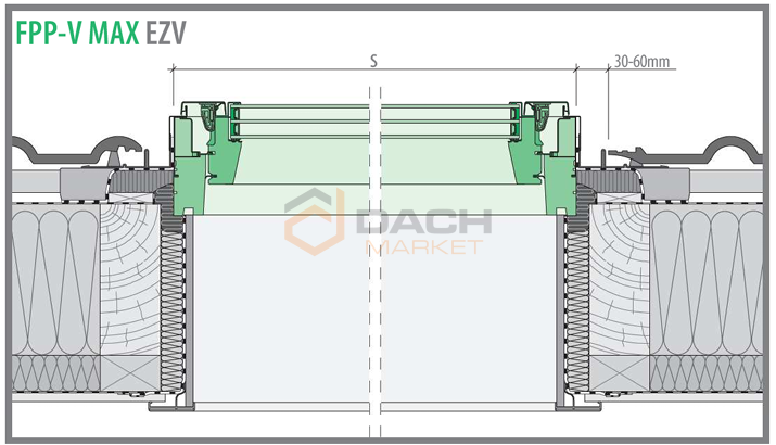 Okno dachowe Fakro FPP-X MAX U41 APMX